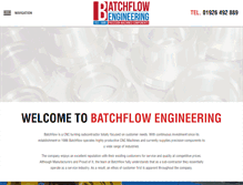 Tablet Screenshot of batchflow.co.uk